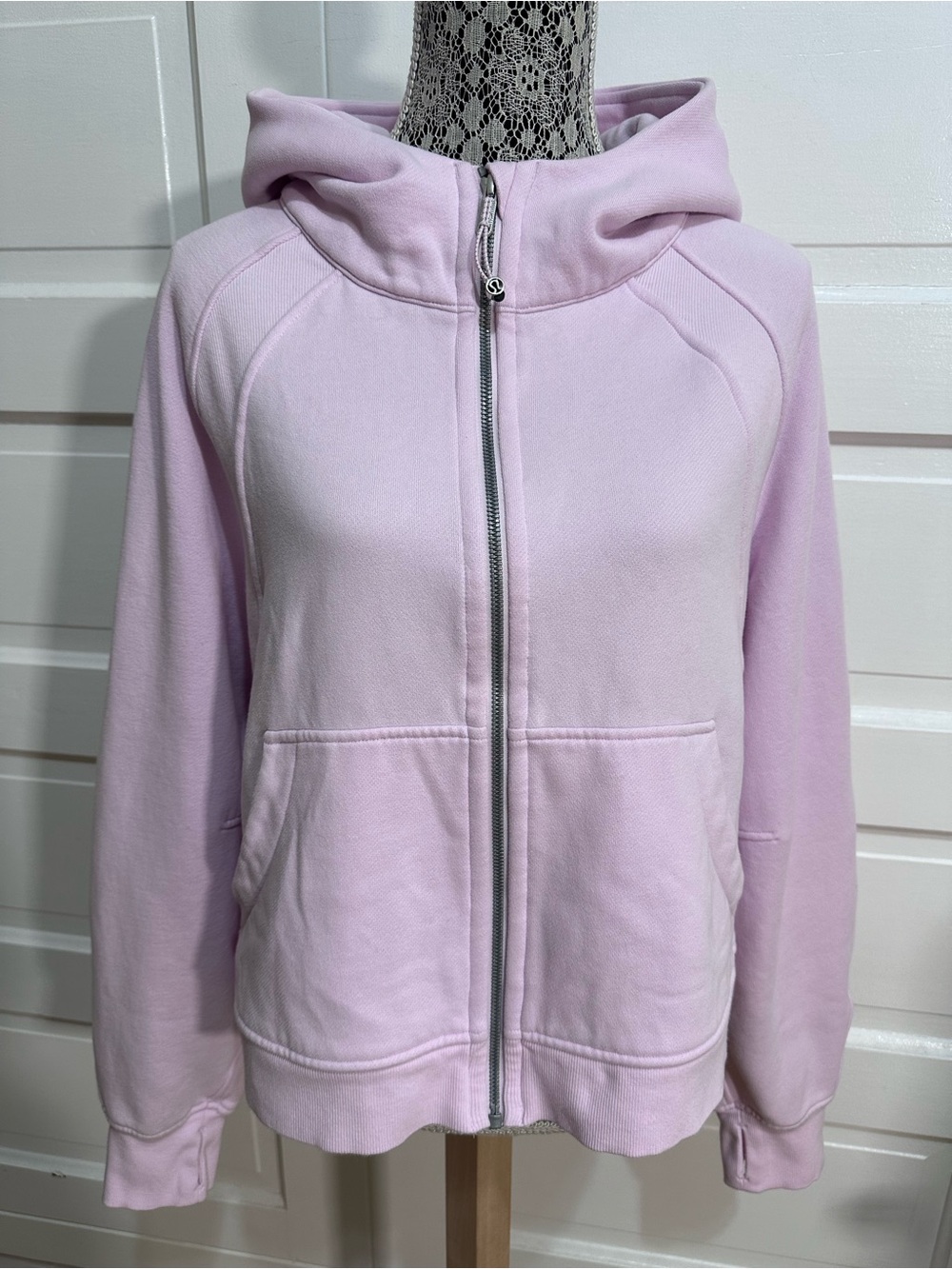 Lululemon Scuba Oversized Full-Zip Hoodie XL/XXL Pink Organza? Soft SOLD OUT